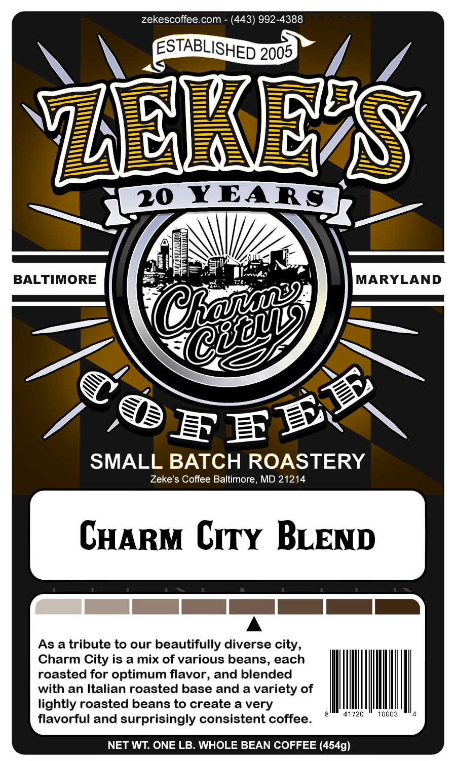 Charm City Blend, 1 lb (16 oz)