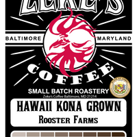 Hawaii Kona Grown - Rooster Farms, 12 oz bag