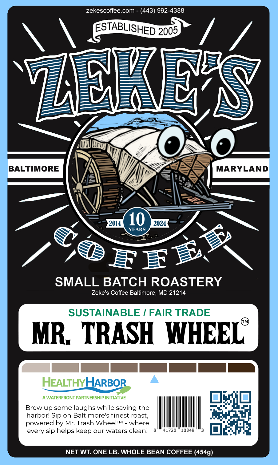 Mr. Trash Wheel Blend, 1 lb (16 oz)