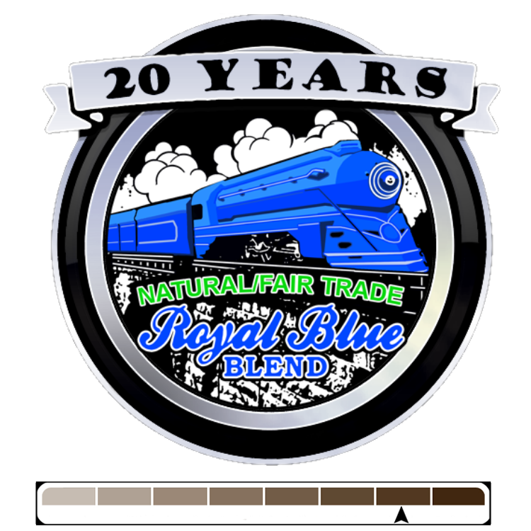 Royal Blue Blend, 1 lb (16 oz) – Zeke's Coffee