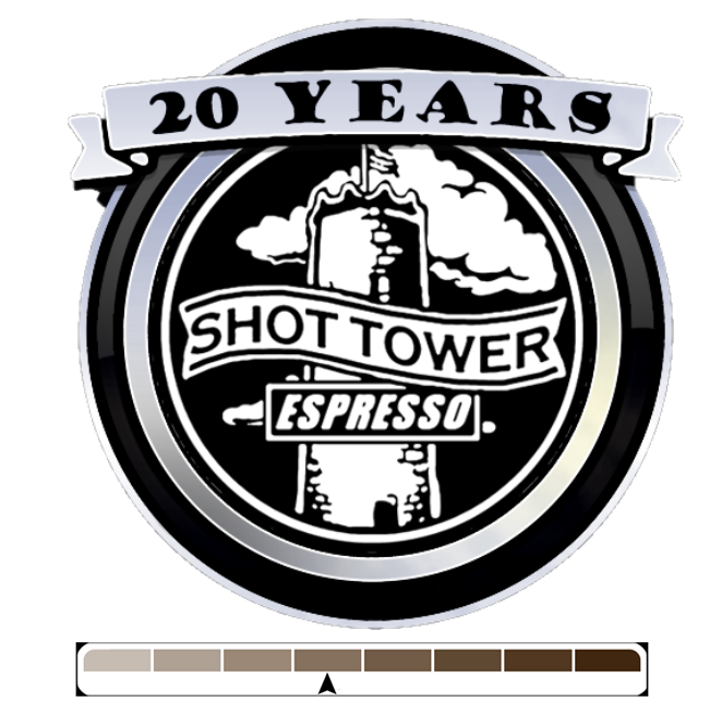Shot Tower Espresso, 1 lb (16 oz) – Zeke's Coffee