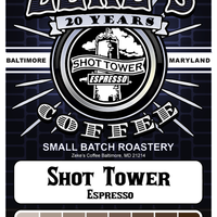 Shot Tower Espresso, 1 lb (16 oz)