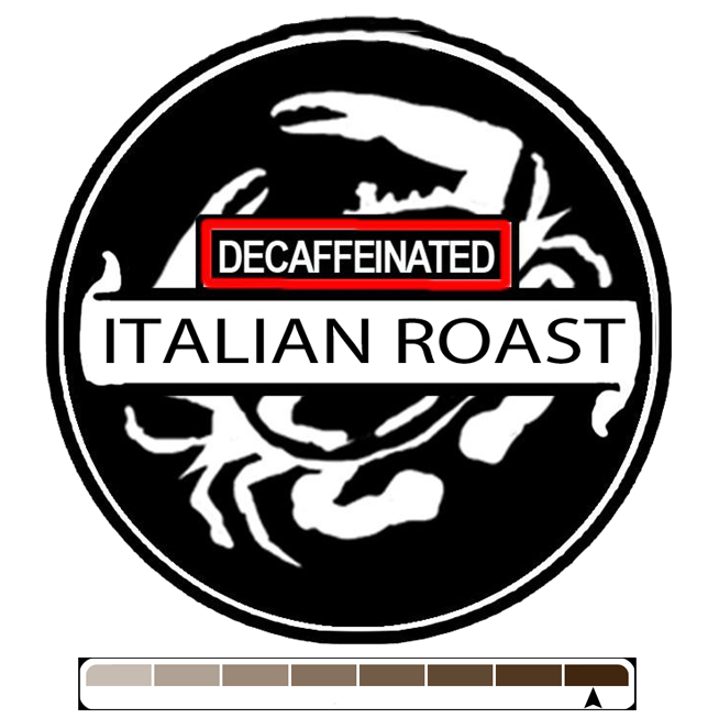 Decaffeinated Italian Roast, 1 lb (16 oz)