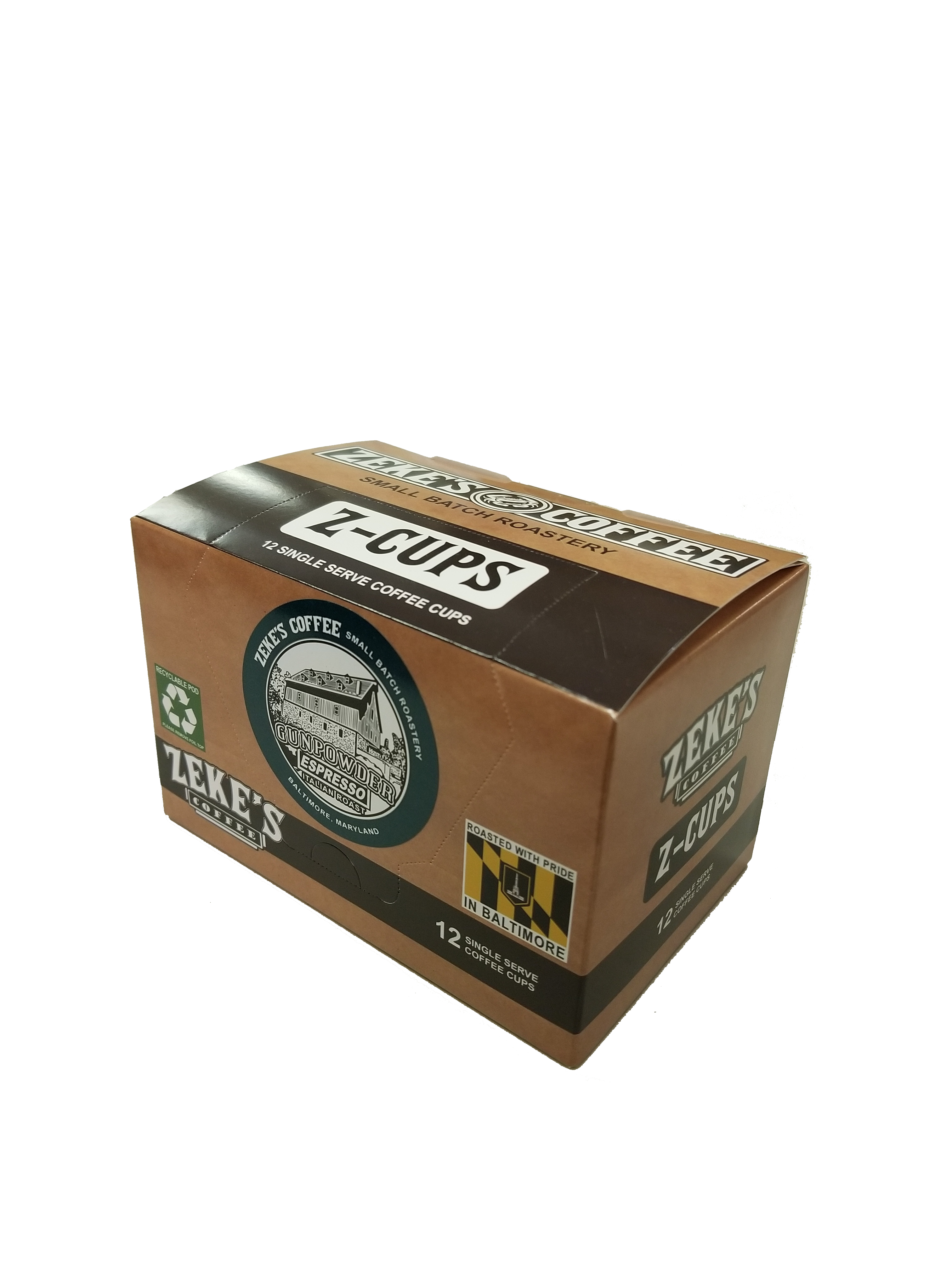 Gunpowder Espresso (Z-Cups) – Zeke's Coffee