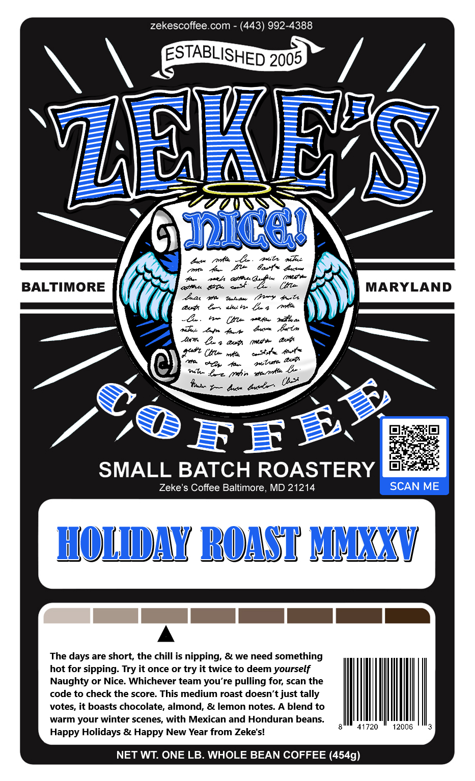 Holiday Roast MMXXV - NICE, 1 lb (16 oz)