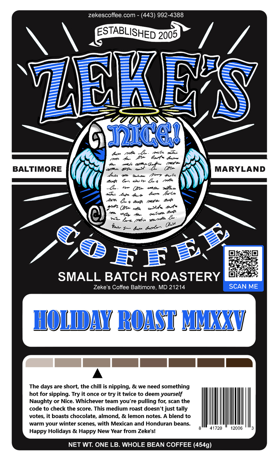 Holiday Roast MMXXV - NICE, 1 lb (16 oz)