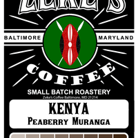 Kenya Peaberry Muranga, 1 lb (16 oz)