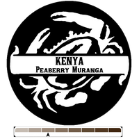 Kenya Peaberry Muranga, 1 lb (16 oz)