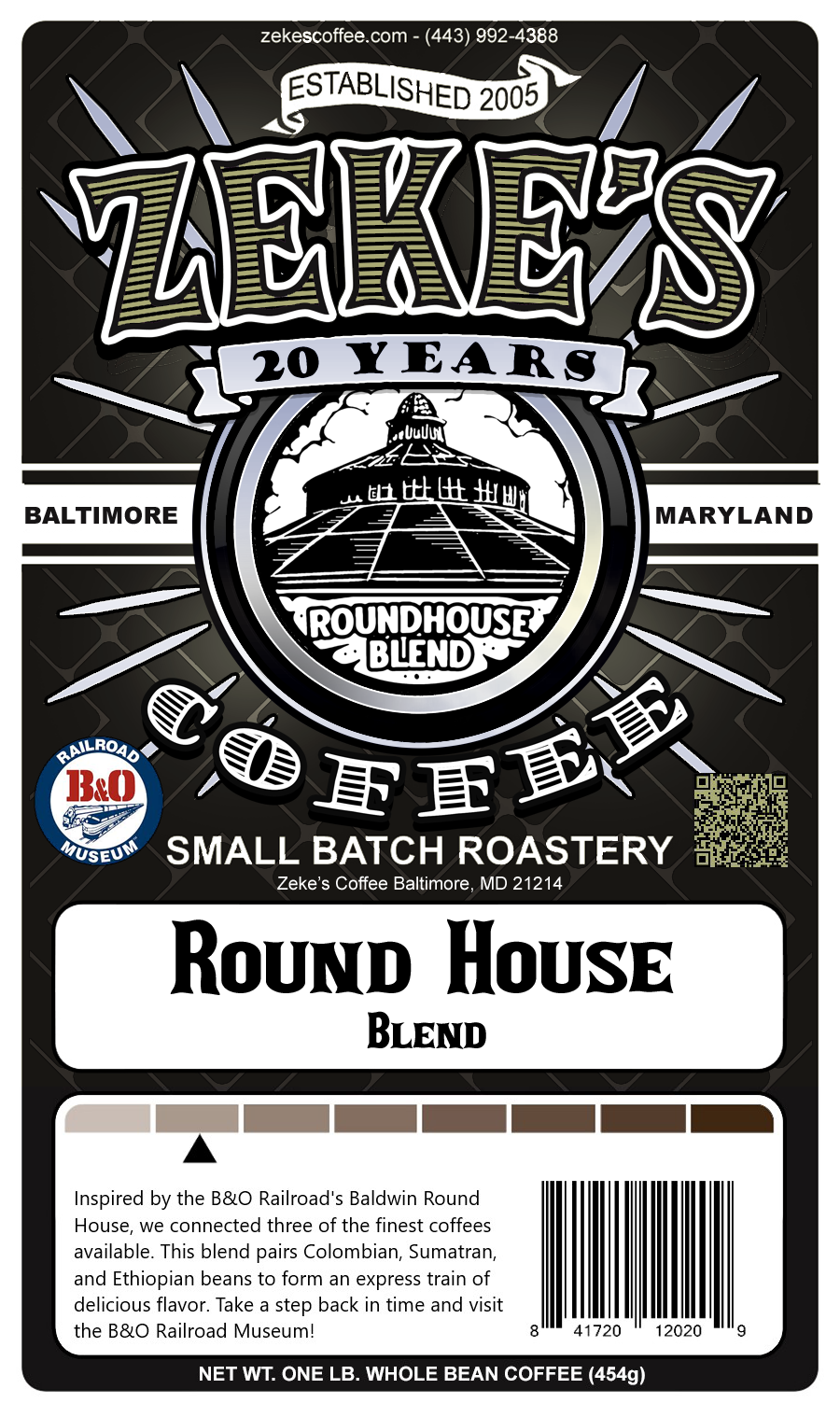 Round House Blend, 1 lb (16 oz)