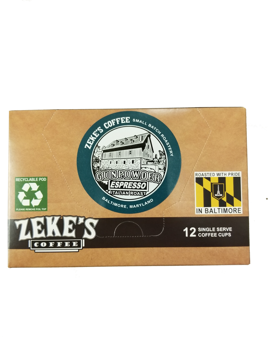 Gunpowder Espresso (Z-Cups) – Zeke's Coffee Gunpowder Espresso (Z-Cups) – Zeke's Coffee