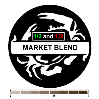 1/2 and 1/2 Market Blend, 1 lb (16 oz)