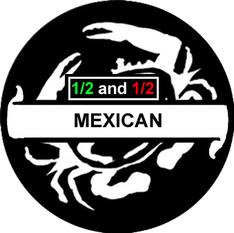 1/2 and 1/2 Mexico, 1 lb (16 oz)