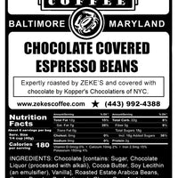 Chocolate Covered Espresso Beans (Seasonal)